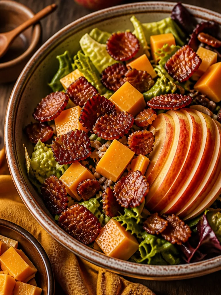 Ensalada Fácil de Cosecha de Otoño para Almuerzos Frescos de Otoño