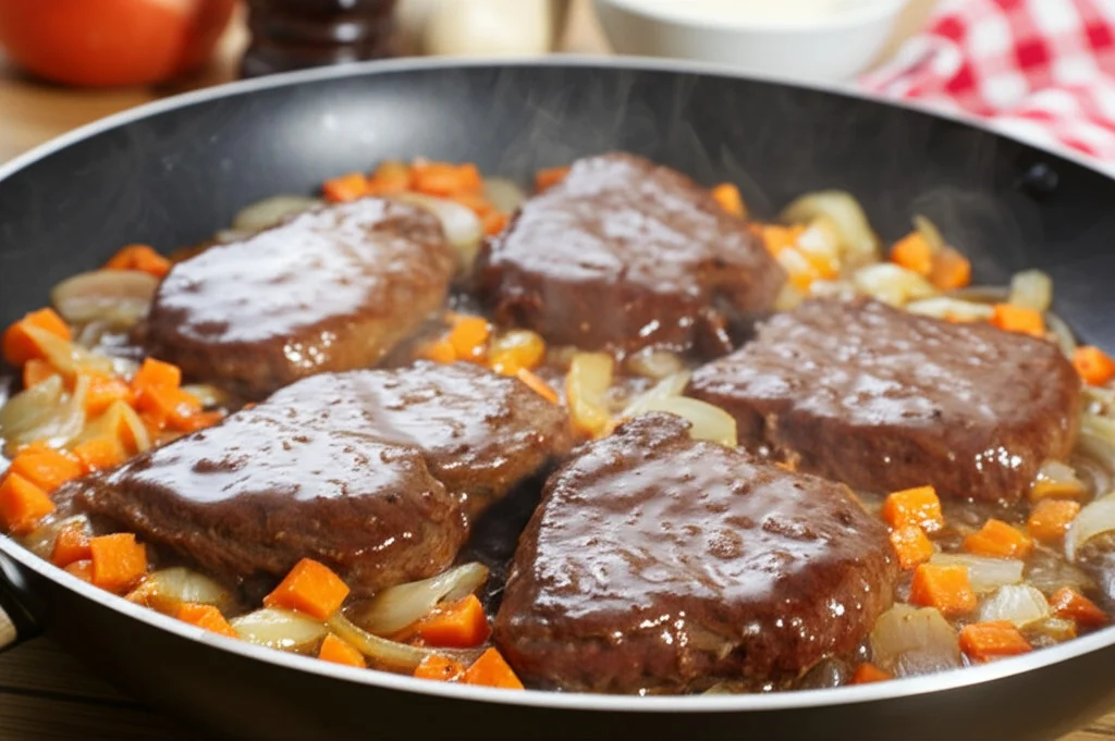 filetes de ternera en salsa