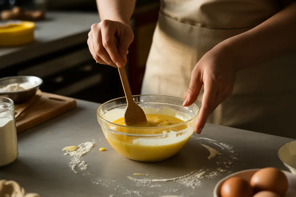 Flan de huevo al microondas