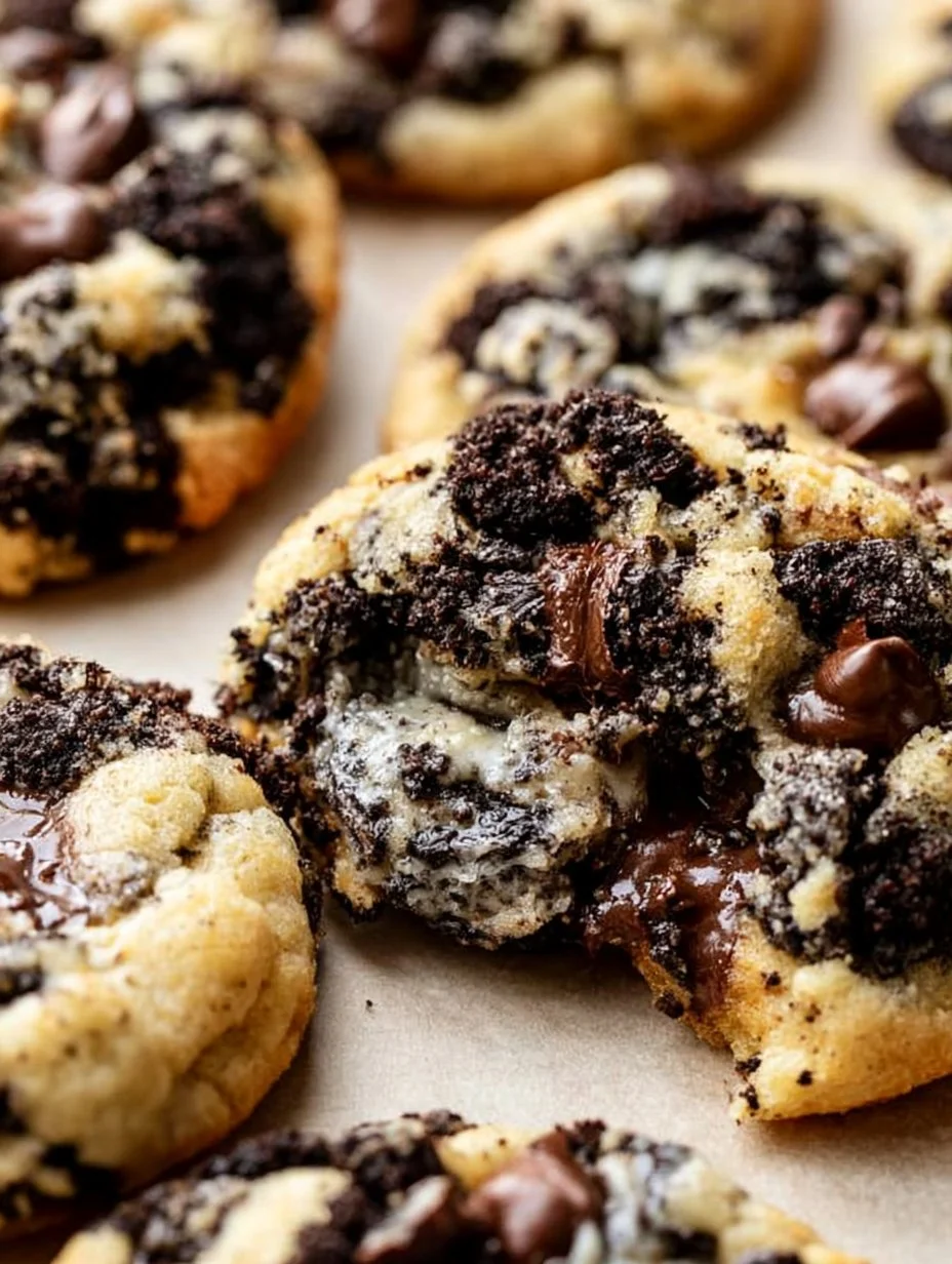 Galletas de chocolate con Oreo