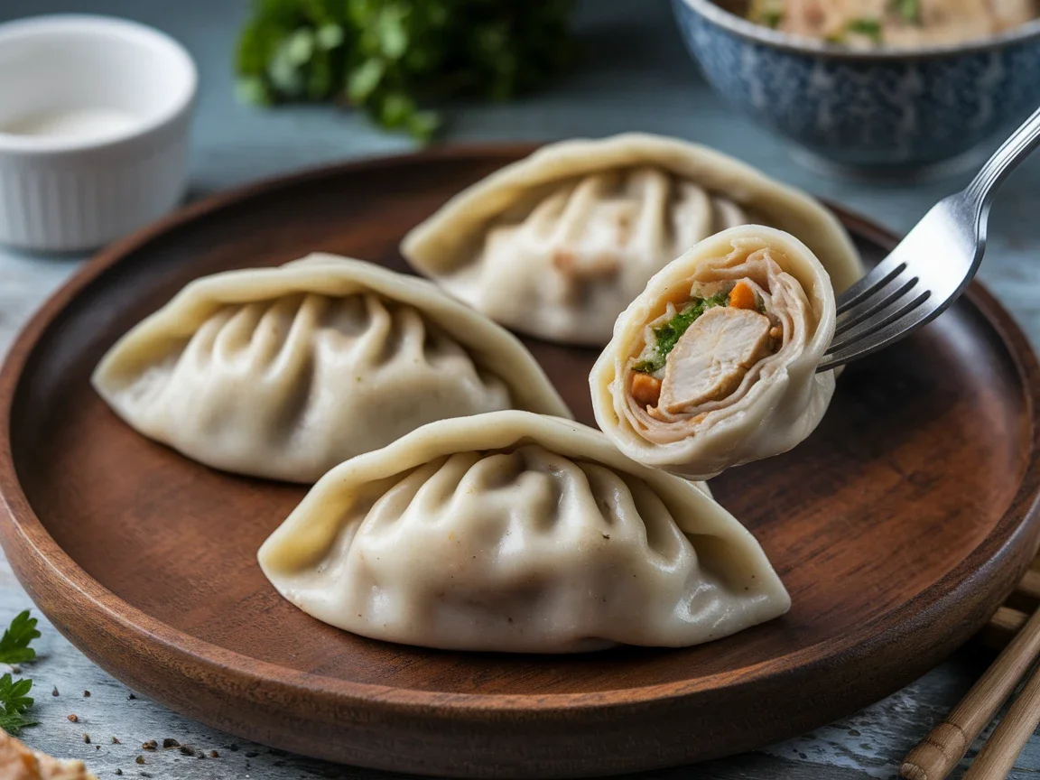 Gyozas de pollo: receta fácil