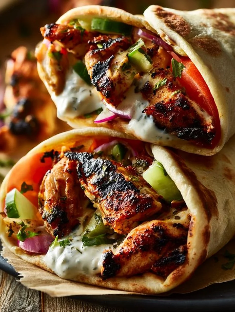 Gyros de Pollo Auténticos