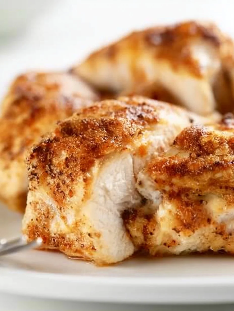 Muslos de Pollo Horneados Jugosos sin Hueso ni Piel (425F)