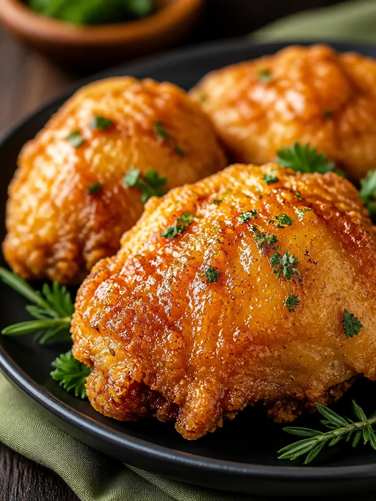 Muslos de pollo rancheros