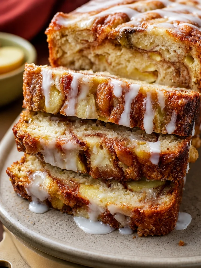 Pan frito de manzana Amish, un postre delicioso y tradicional.