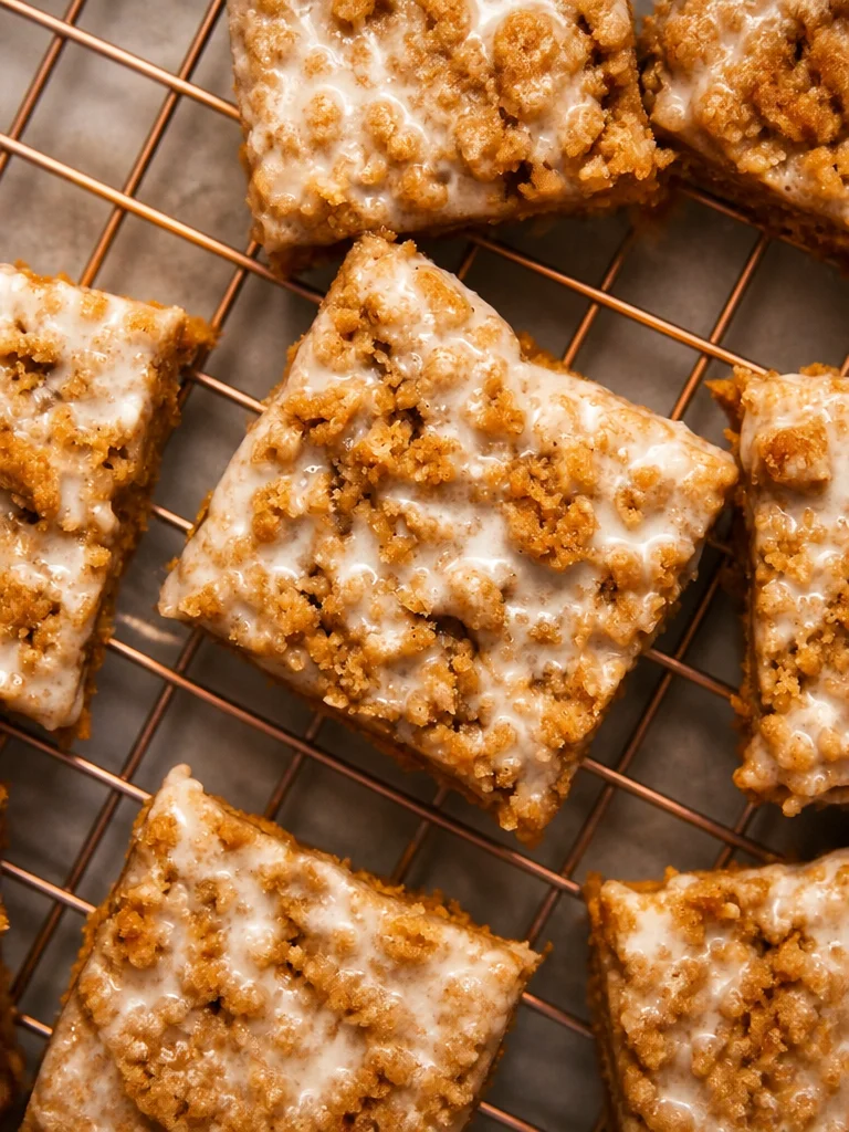 Pastel de café de calabaza con streusel de canela, una delicia para disfrutar.
