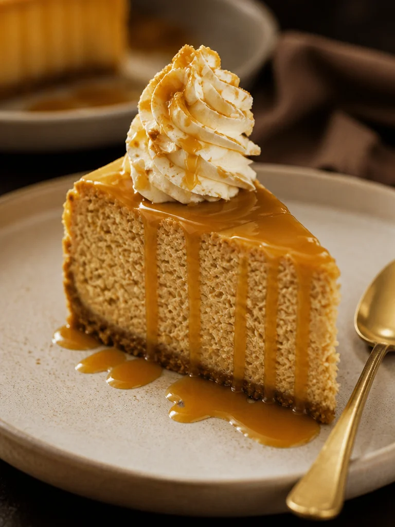Pastel de calabaza (sin baño de agua)