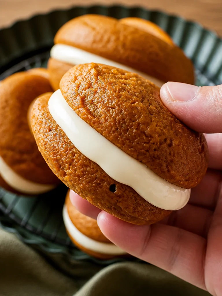 Pasteles Whoopie de Calabaza