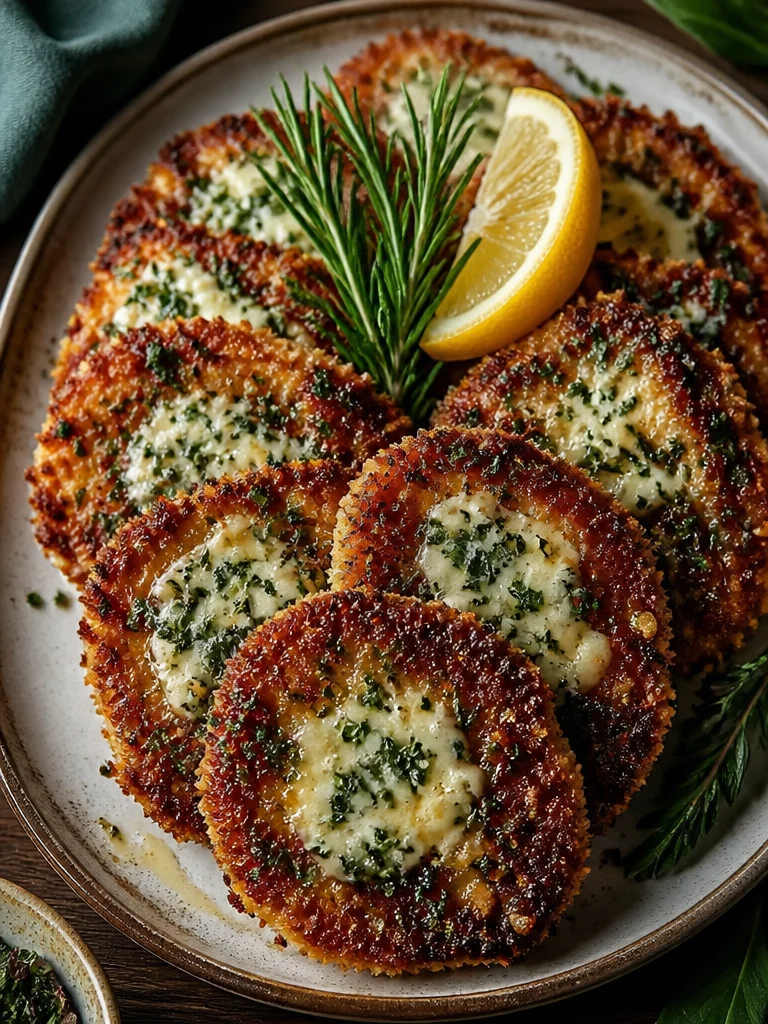 Pechugas de pollo al horno con miel picante, limón y feta con corteza de hierbas
