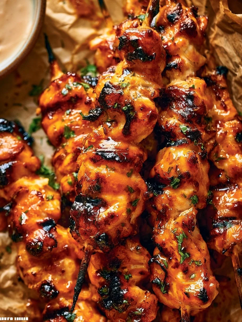 Pinchos de Pollo Bang Bang