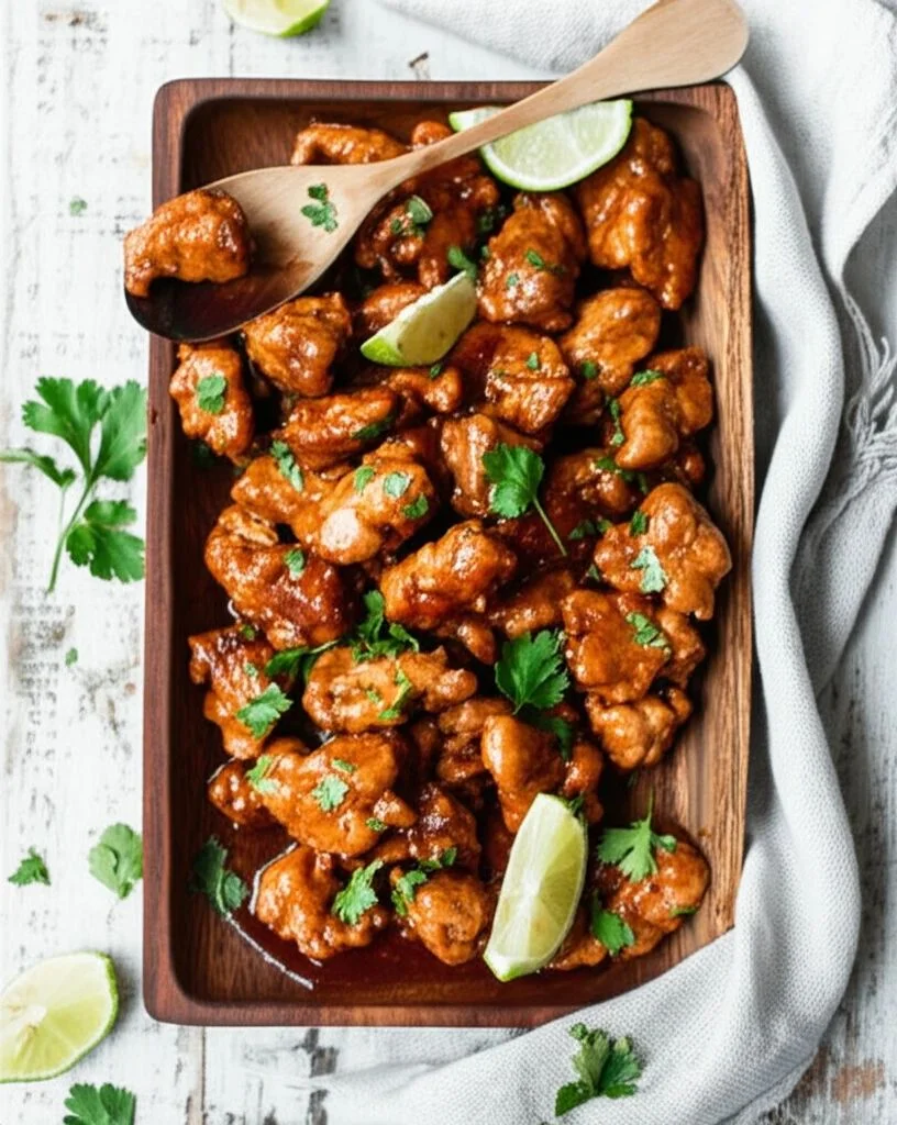 pollo con almendras thermomix