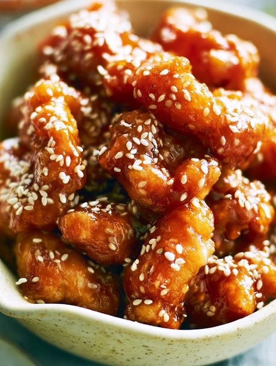 Pollo con Sésamo