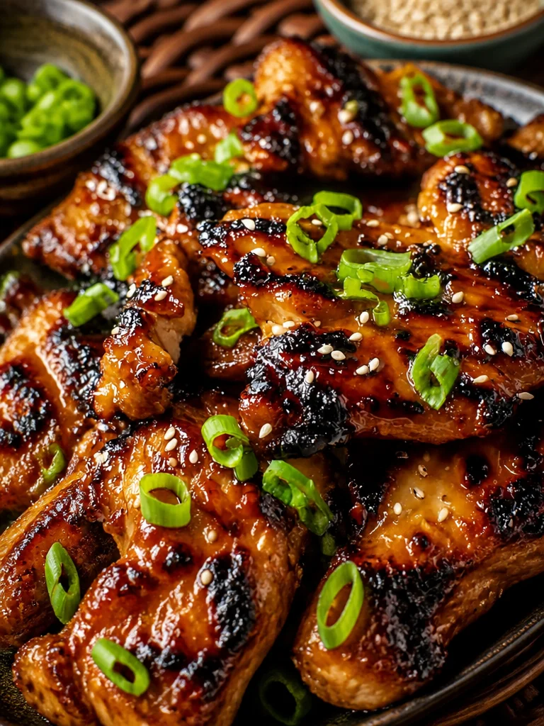 Delicioso Pollo Teriyaki Hawaiano preparado con ingredientes frescos