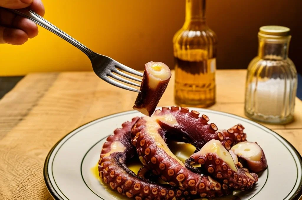 pulpo cocido