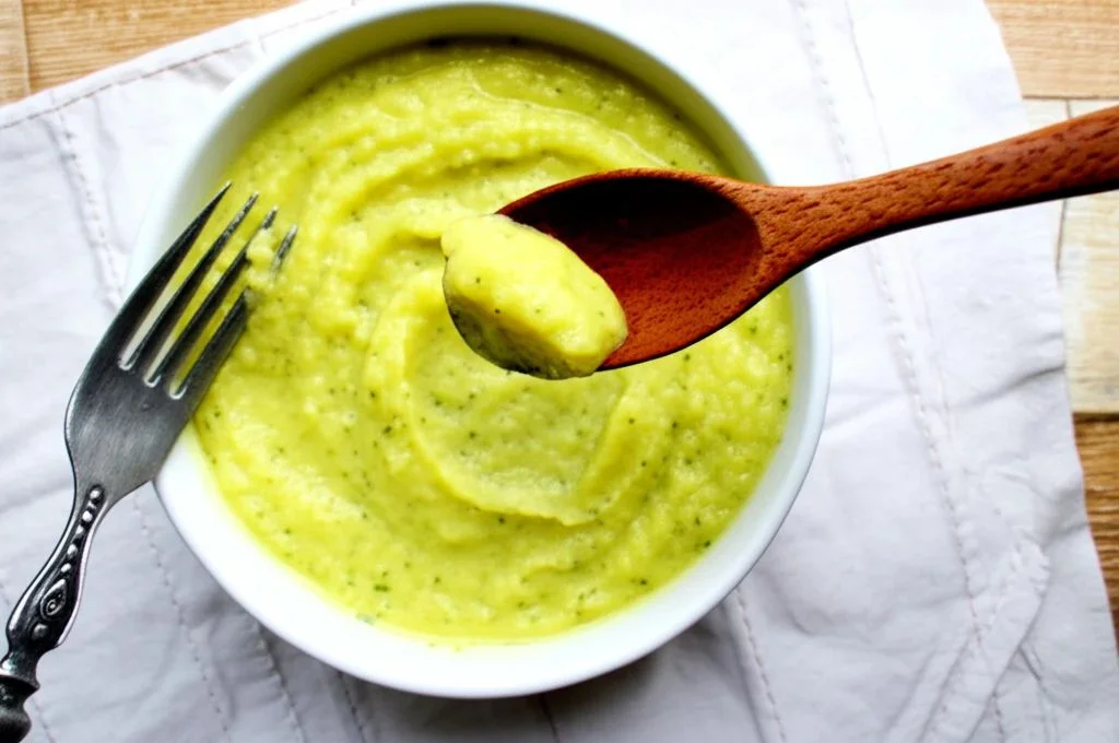 Puré de calabacín en Thermomix