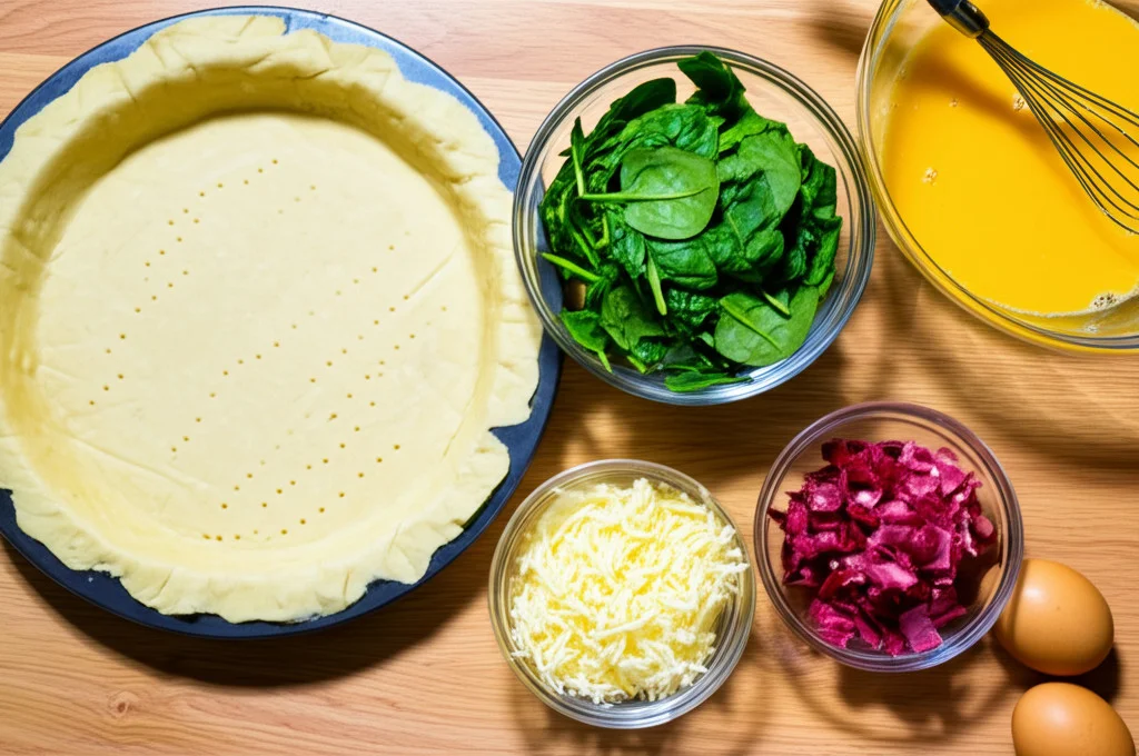 Quiche de espinacas
