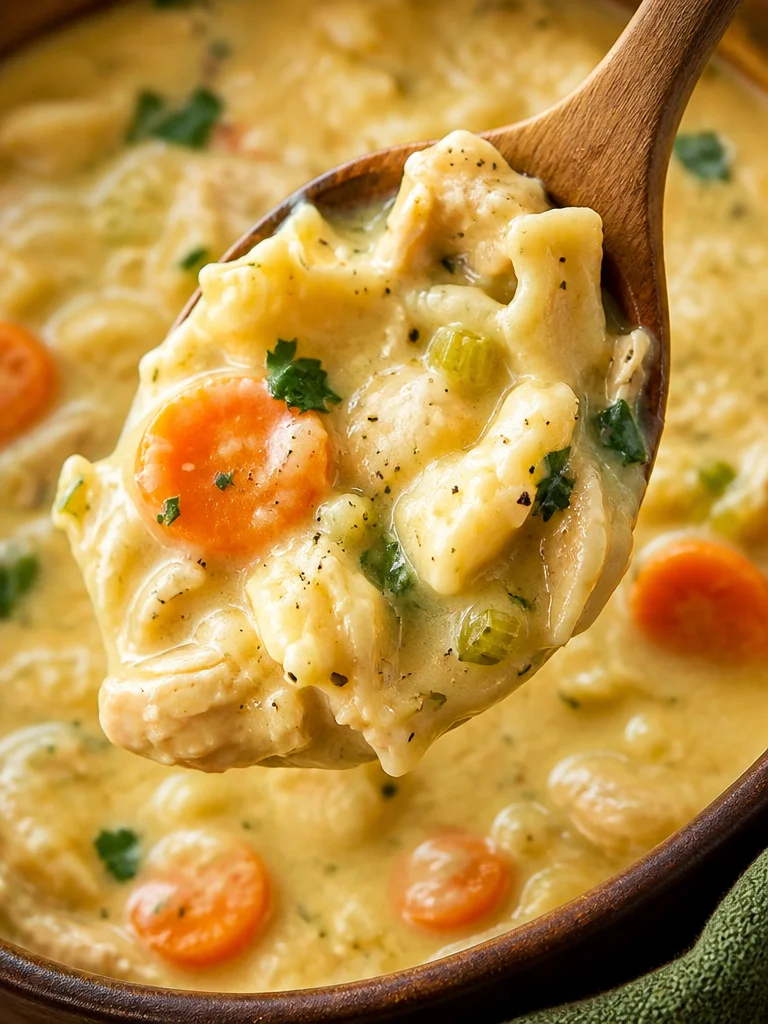 Receta casera de pollo y dumplings acompañada de salsa picante.
