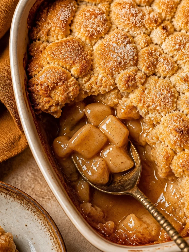 Receta de cobbler de manzana casero de The Food Charlatan.