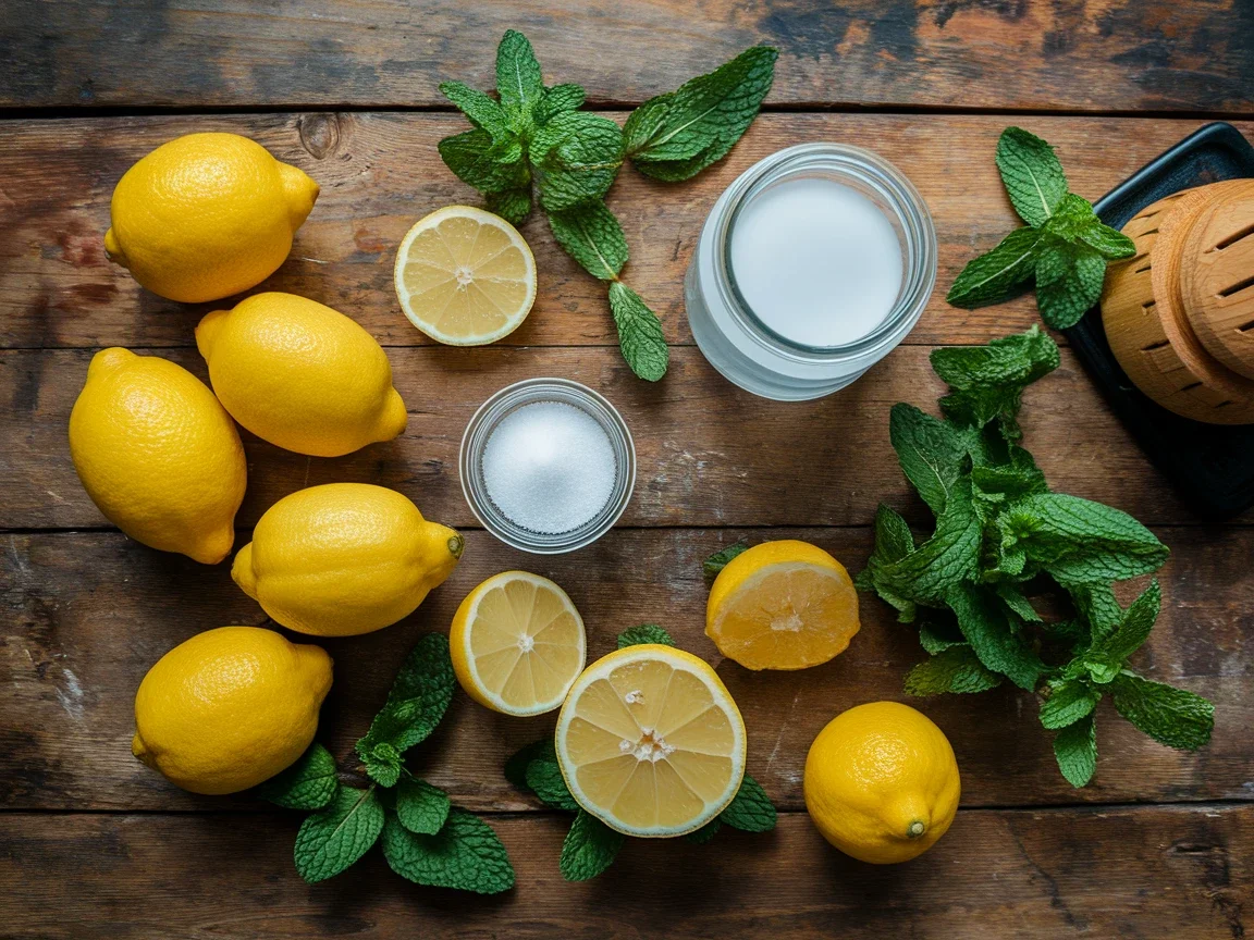 Receta de limonada fresca