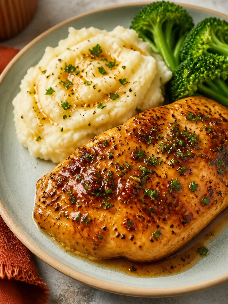 Receta de Pollo al Horno con Miel y Dijon