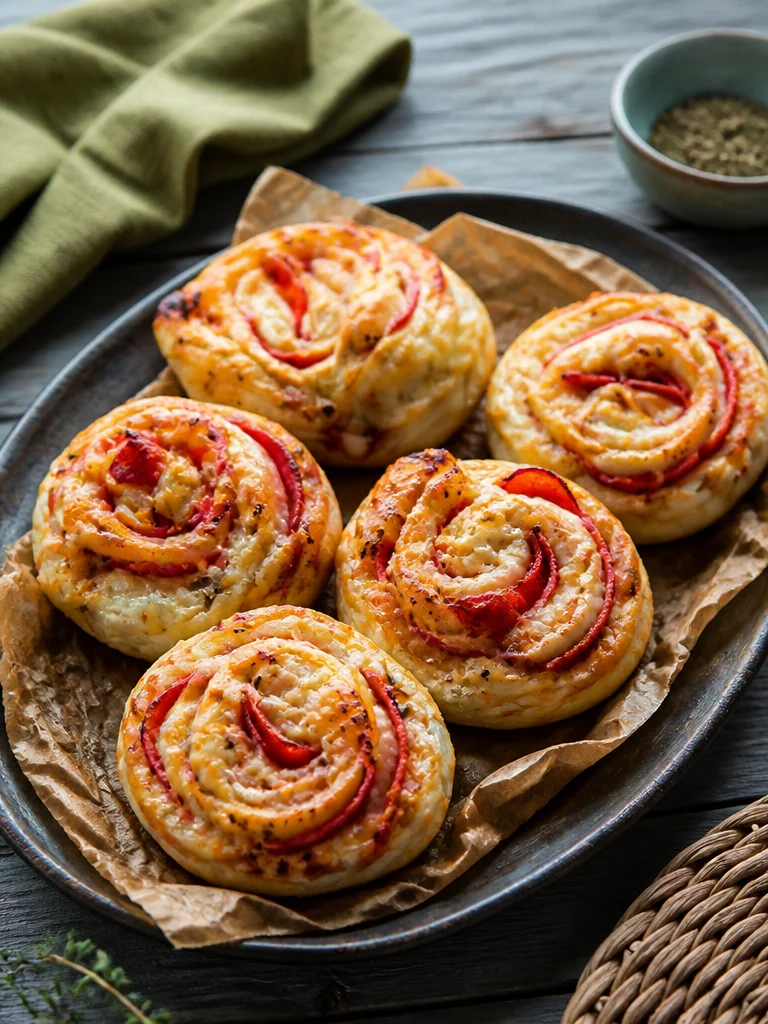 Rollos de Pizza
