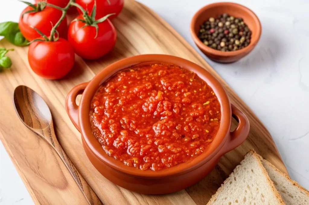 Salsa de tomate en Thermomix casera