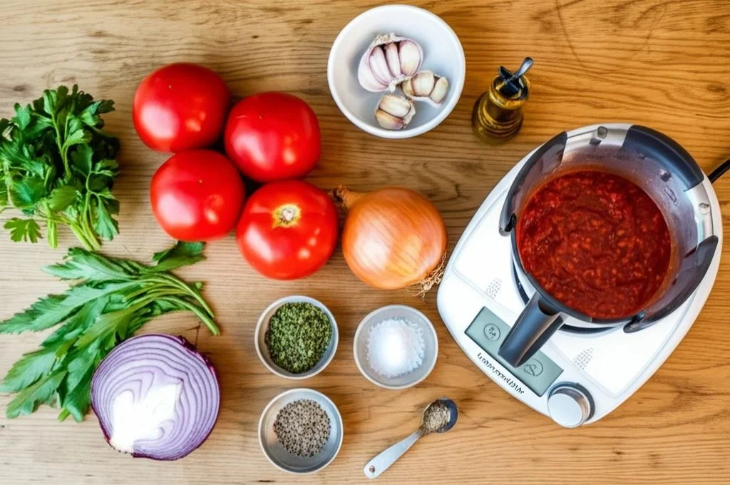 salsa de tomate thermomix