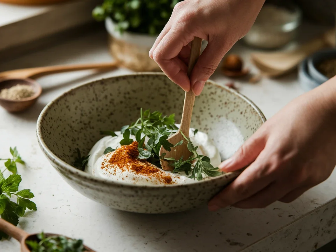 salsa de yogur kebab