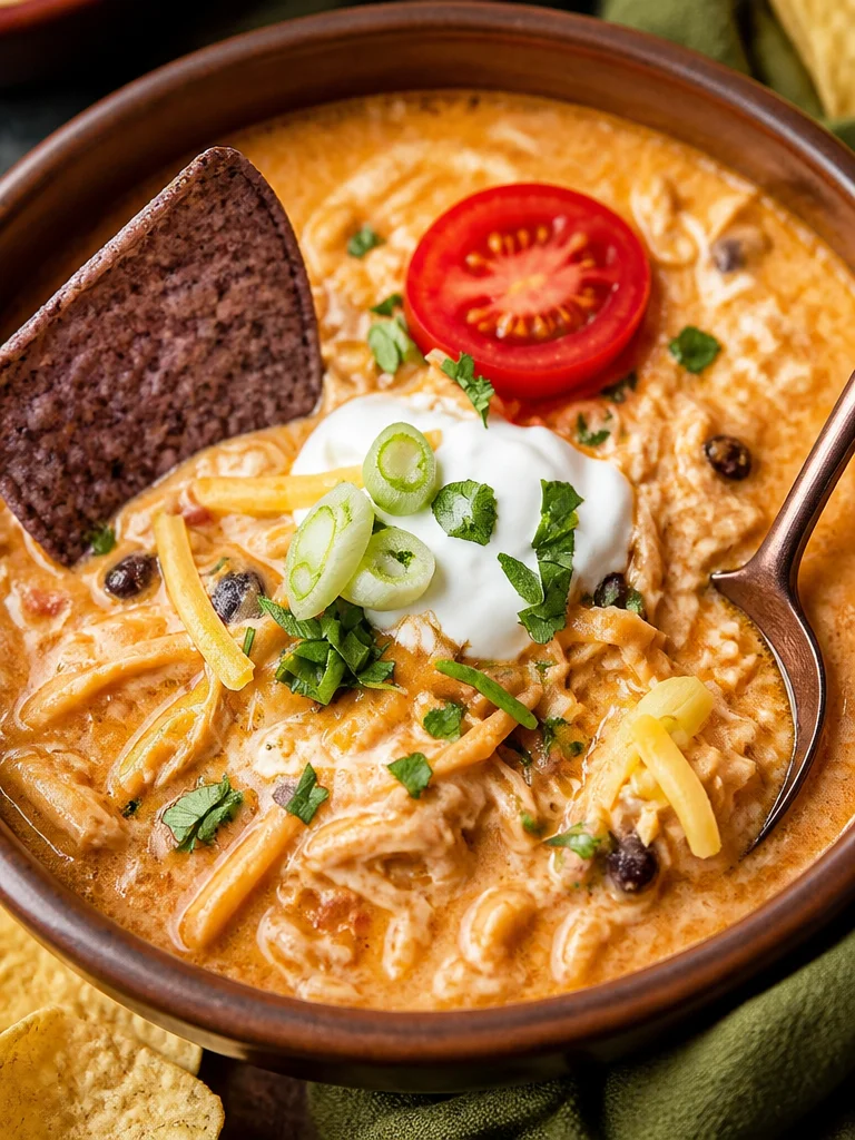 Receta de Sopa de Enchilada de Pollo estilo Chili's