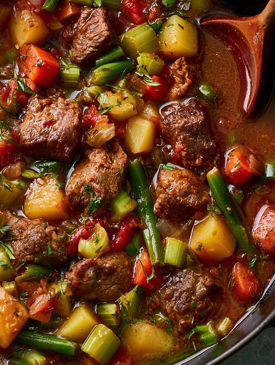 Sopa de Verduras y Carne
