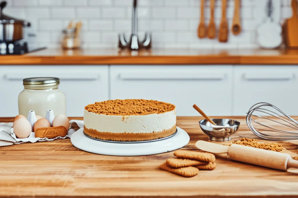 tarta de queso lotus