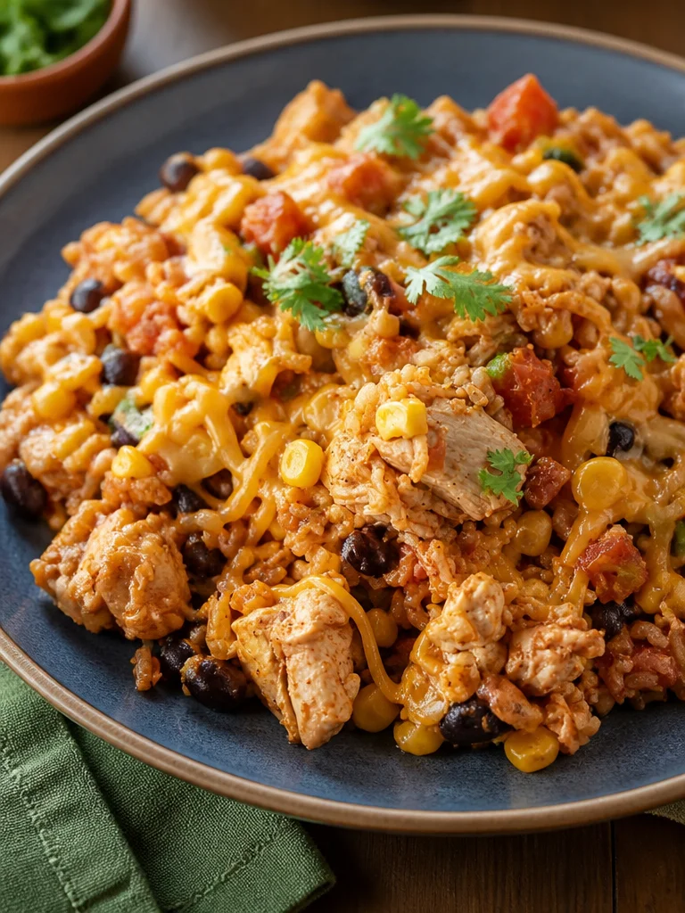 Tazones de burrito de pollo y arroz para días de semana en Instant Pot