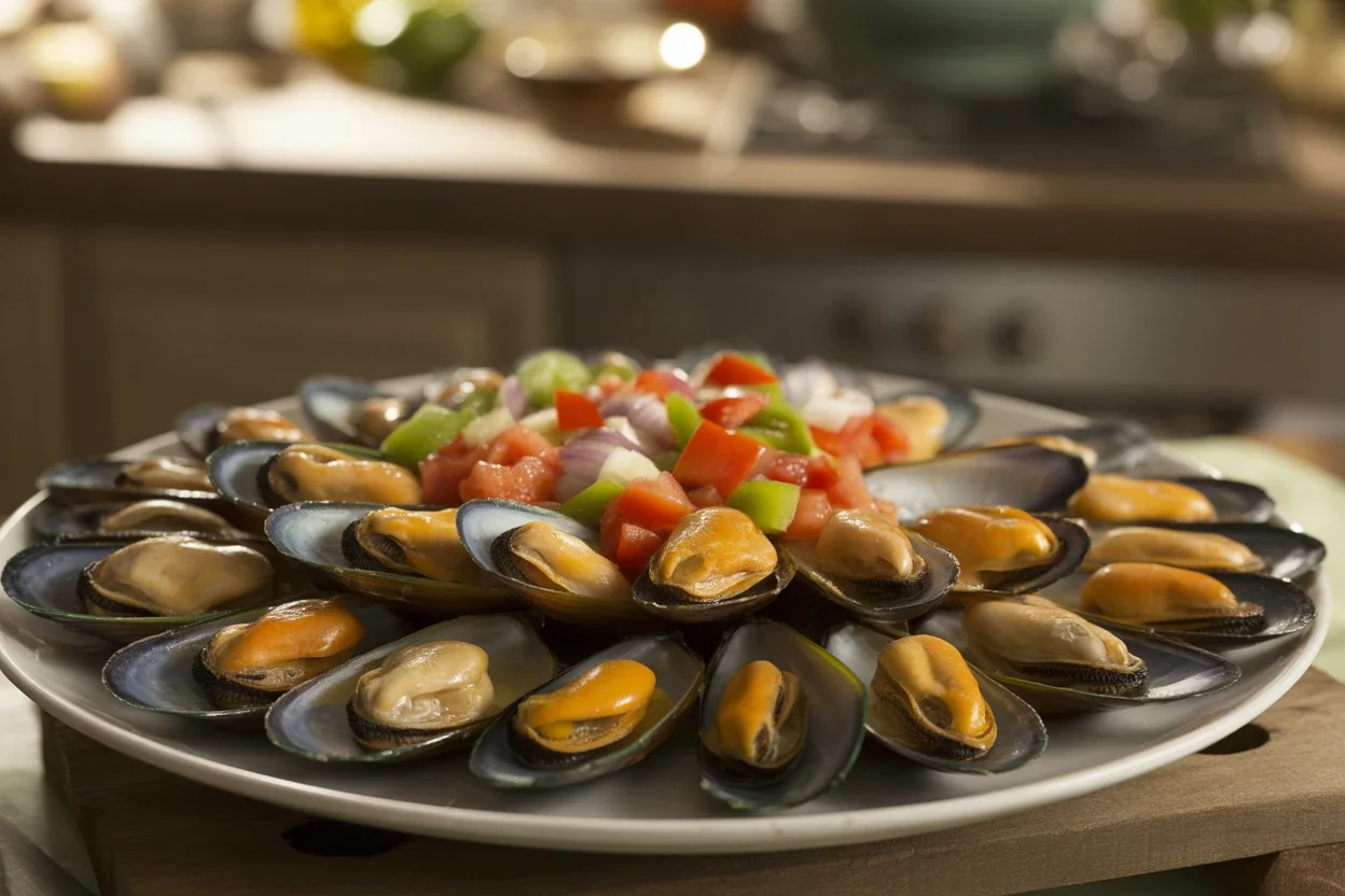 vinagreta para mejillones